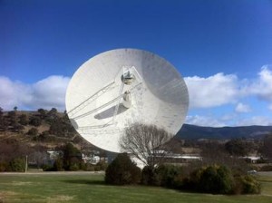 DSS43 tracking Curiosity before landing